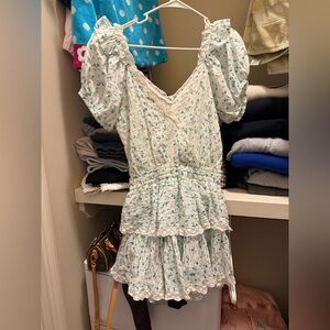 LoveShackFancy Floral Dress